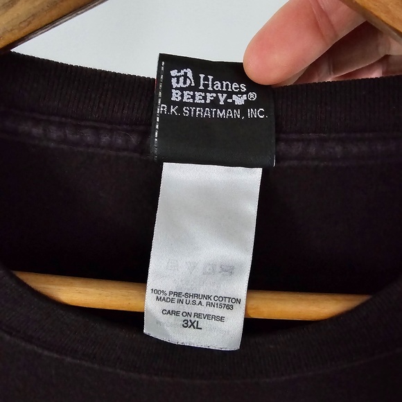 2007 Harley Davidson T-Shirt - Old Dudes Ride Harleys - *Ashley, KY* (Back side) - Picture 5 of 9